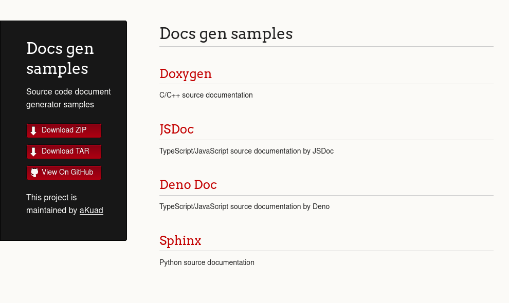 Docs Gen Samples Thumbnail